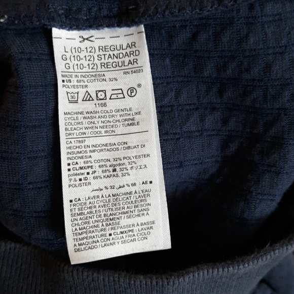 Old Navy Childs Waffle Pattern Large 10-12 Jacket - Picture 5 of 5